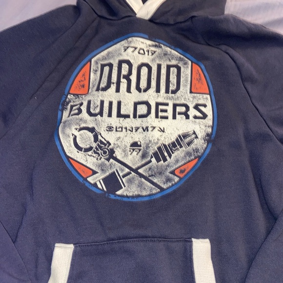 Disney Star Wars Droid Builders sweatshirt! Like new! - Picture 6 of 6